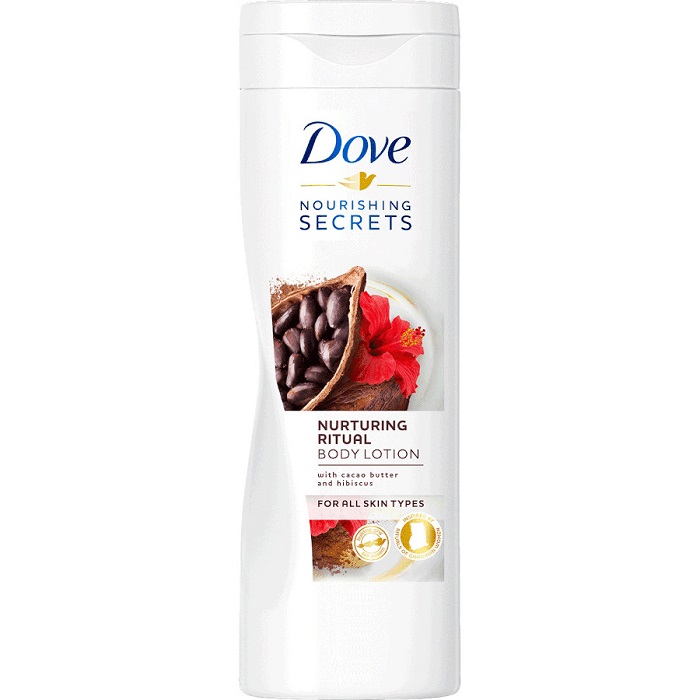 Dove Nurturing Ritual Cacao Butter & Hibiscus Body Lotion - 400ml 